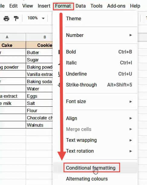 Hướng dẫn cách so sánh hai cột trong Google Sheets